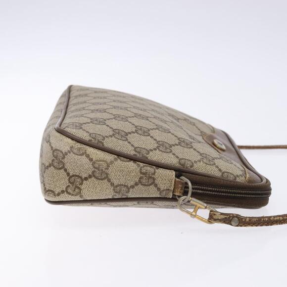 GUCCI GG Supreme Shoulder Bag Pvc Beige Gold 97 02 068 - Picture 4 of 16